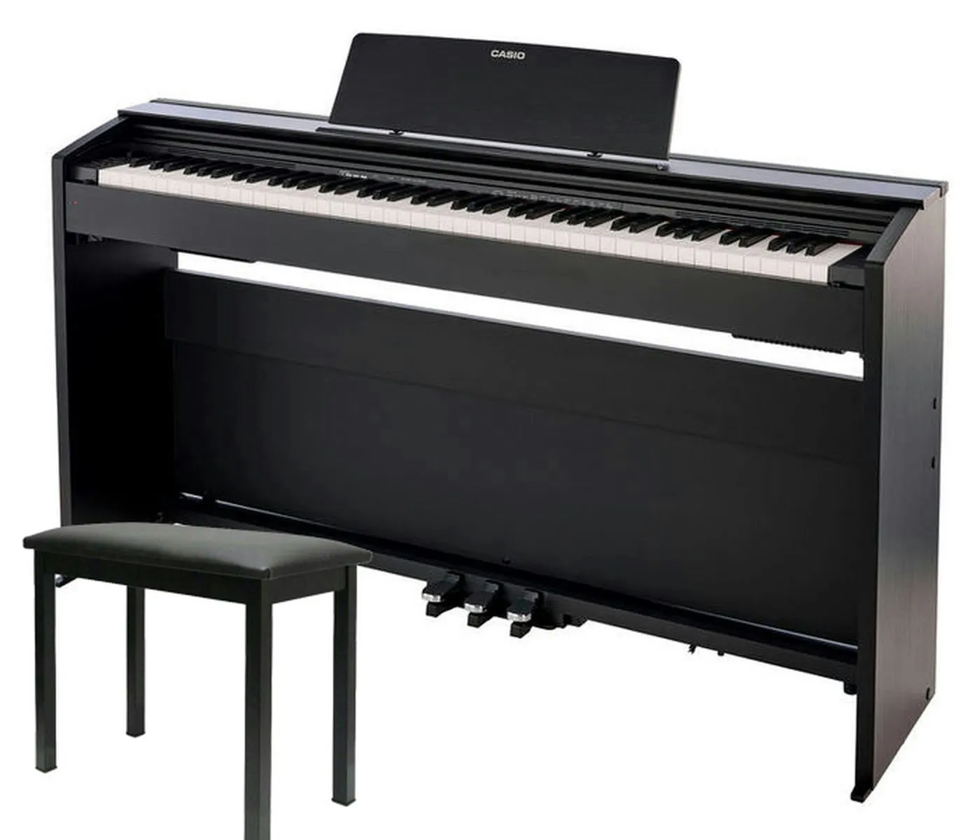 Piano Digital Casio Privia PX-870 – 88 Teclas com Móvel e 3 Pedais – Preto